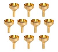 Petit entonnoir Portable pour de liquide, 10 pièces, adapté à une décantation efficace des parfums dans des bouteilles de voyage, cosmétiques