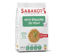 Petit Épeautre du Velay 10 minutes - Sachet papier 240g - Sabarot