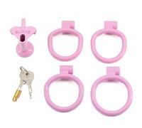 Petit équipement d’entraînement de Gym, Taille Standard, Anneaux de Yoga aérobie Rose pour entraînement d’Endurance, Quatre Tailles différentes, Confortables à Porter