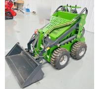 Petit équipement de manutention hydraulique compact pour chargeuse à | Chargeur maniable pour la construction, l'agriculture, l'aménagement paysager, le nivellement, le chargement et l'entretien