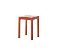 Petit Escabeau Tabouret carré en Bois Massif, Tabouret Bas de Style Chinois, Table Basse Salon, Chaussure Porche, Petit Maison