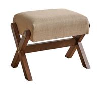 Petit Escabeau Tabouret Simple et Moderne, Tabouret cosmétique de Luxe léger, en Bois, adapté au Salon, à la Chambre Bureau