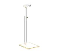 Petit et grand porte-monnaie réglable avec montage facile, solution de stockage en acrylique solide présentoir de sac à main en acrylique, l