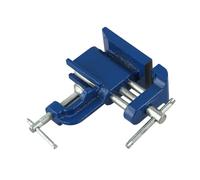 Petit étau d'établi pour le travail du bois, la fabrication de bijoux et le modélisme - Outil à main léger en fonte avec plage de serrage de 0 à 80 mm, épaisseur de montage de 0 à 40 mm