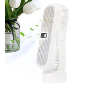 Petit fan de bureau - ventilateur portable silencieux | Ventilateur électrique rotatif USB | Refroidissement personnel rechargeable pour le salon du bureau de la maison Journées chaudes d'été