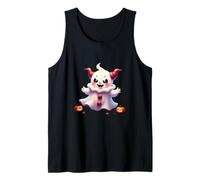 Petit fantôme Halloween Clown maléfique Style Kawaii Débardeur