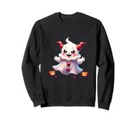 Petit fantôme Halloween Clown maléfique Style Kawaii Sweatshirt