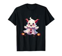Petit fantôme Halloween Clown maléfique Style Kawaii T-Shirt