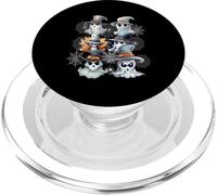 Petit Fantôme - T-Shirt d'halloween pour Enfants Déguisement PopSockets PopGrip pour MagSafe