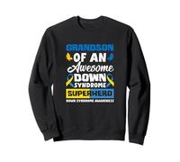 Petit-Fils d'un Super héros trisomique Sweatshirt