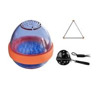 Petit filtre à café en forme d'œuf avec systèmes de dispersion à 31 trous pour une extraction uniforme - Accessoire de brassage de voyage pour camping