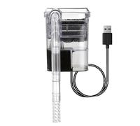 Petit Filtre d'aquarium - Circulation de Nettoyage USB 5 W Pompe Liquide | Débit d'eau réglable oxygène Augmentant Le Mur monté Moyen équipement de fichier d'entrée de 5 V pour Aquariums