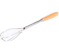 Petit fouet manuel d'impression en acier inoxydable pour cuisine, restaurant, gâteaux, pâtisserie, OrangeDeft et professionnel