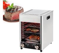 Petit four， Gril électrique avec tournebroche | Four de comptoir en acier inoxydable for restaurants, cafés et bars