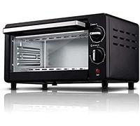 Petit four， Mini four électrique et grill, mini noir, multifonction, minuterie de 60 minutes