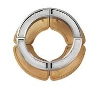 Petit Foyer Pour La Table, Brûleur De Cuisinière Extérieure 4 Pièces | Cheminée Portable,Convient Pour Jardin Arrière Patio Balcon Pique-Nique Dîner Réunion Et Fête