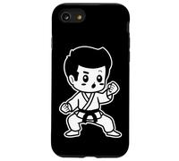 Petit garçon karaté Sports pour garçons Coque pour iPhone SE (2020) / 7 / 8