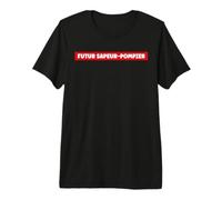 Petit garçon Pompier Papa Enfant Futur Sapeur Pompier T-Shirt Haut de Gamme