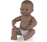 Miniland petit garçon poupée au parfum de vanille 40 cm marron Marron G