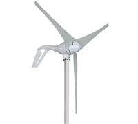 Petit générateur d'éolienne 2500 W - Moteur éolien à 3 pales pour la maison, le bateau et l'utilisation industrielle - Idéal pour les systèmes d'énergie hybride éolienne et solaire