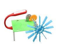 Petit générateur, générateur hydroélectrique, kit d'expérimentation scientifique distinctif, petit avec vis fixes, jouets éducatifs amusants pour en savoir plus sur les énergies alternatives et renou
