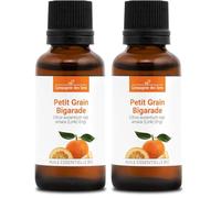 PETIT GRAIN BIGARADE BIO - 30mL - Huile Essentielle de Qualité Premium - 100% Pure, Naturelle, garantie ChromaCert® - Chémotypée & Intégrale (Lot de 2)