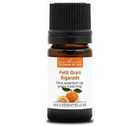 PETIT GRAIN BIGARADE BIO - 5mL - Huile Essentielle de Qualité Premium - 100% Pure, Naturelle, garantie ChromaCert® - Chémotypée & Intégrale