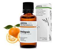 Petit Grain Bigarade BIO (Citrus aurantium - var. amara (leaf/twig)) - 30 mL - Huile Essentielle Chémotypée et Certifiée AB - Détente & Relaxation - Aroma Labs - Made in France