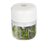 Petit hachoir à ail électrique, hachoir à ail électrique portable | Broyeur d'ail | Petit Portable sans fil en acier inoxydable 304, Rechargeable par USB pour légumes, poivrons et o