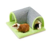 Petit hamac tunnel pour cochon d'Inde en peluche douce