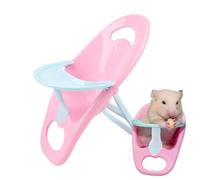 Petit Hamster Chair-Hamster-Dining Room, Hamster-Dind avec Un Plateau | Chaise de Repos de Table de dérivation de hérisson pour cobayes et Autres Petits Animaux, Hamster-D-Dining Manger