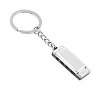 Petit harmonica 8 tons 4 trous pour chaîne Harmonica porte-clés porte-clés sac pendentif coloré Instruments de musique Cadeaux