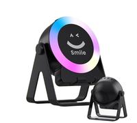 Petit haut-parleur compact avec support et lumière | Gadgets de technologie de détection intelligente, électronique de son clair pour écouter dans la salle de bain et cuisiner dans la salle de bain