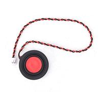Petit haut-parleur de groupe sonore noir et rouge, pour modèle de voiture WPL B16/B36K/C14K/C24K RC, jouet, accessoires améliorés