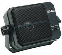 Midland - Enceinte Haut Parleur Externe AU30 Compatible avec Récepteur Émetteur Radio CB, Audio 7W Max 12W - Enceintes Accessoires Moto, Jack 3.5mm Filtre Anti Bruit Connectivité AUX Support Bluetooth