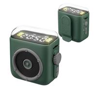 Petit Haut-Parleur Portable - Lecteur de Musique et Machine à Son Magnétiques - Enceinte Ultra-Portable Avec Clip Arrière | Pour Maison Et Chambre Et Voiture Et Pique-Nique Et Fête Et Voyage Et Plage