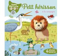 Petit hérisson à la campagne