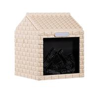 Petit Humidificateur | Humidificateur d'Appoint avec Veilleuse LED - Diffuseur d'Aromathérapie Cheminée 200ml pour Chambre Enfant