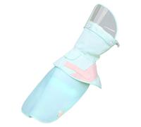 Petit imperméable pour chien imperméable | Veste de pluie imperméable pour chien - Veste coupe-vent avec capuche amovible, résistance aux intempéries, sec, sec, aju