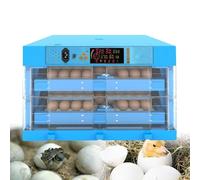 Petit incubateur à œufs domestique, machine à couver industrielle, avec contrôle de la température et de l'humidité, peut contenir 128 œufs, espacement des rouleaux réglable