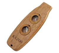 Petit instrument de musique professionnel Kazoo Double membrane Portable Double Flûtes Trou Instrument de musique portable pour enfants