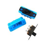 Petit interrupteur à bascule, composants de circuit de jouet, pièces de modèle à monter soi-même, boîte de support de montage, 10 pièces/lot(SwitchX5 HolderX5)