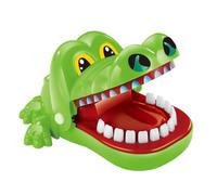 Petit jeu de crocodile Doc, jouet de croco Dents de crocodile, jeu d'action pour jeu familial, test de bonheur, pour enfants, jeu familial (crocodile)
