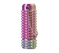 Petit Jouet Anti-douleurs Portable, Mini Jouet Anti Douleur Anti Stress pour Adultes, Porte-clés Stimulant à Picots Imprimé en 3D pour Soulager l'anxiété, Cadeaux Fantaisie (Rose coloré)