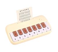 Petit Jouet Musical - Clavier au Design Miniature Mignon, Jeu de Rythme interactif 15,5 x 3 x 8 cm, Jouet à Piles | Petit Instrument de Piano Amusant pour débutants, idée Cadeau pour fête d'an