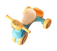Petit Jouet Tricycle, Tricycle Jouet,Voiture d'équilibre d'assemblage | Véhicule Push and Go, Jouets créatifs, Tricycle à inertie pour, de motricité Fine