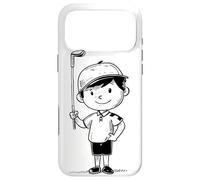 Petit Joueur de Golf - Dessin au Trait pour garçons Coque pour iPhone 17 Pro Max