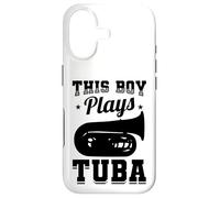 Petit Joueur de Tuba Marching Band pour garçons Coque pour iPhone 17