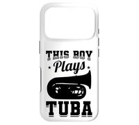 Petit Joueur de Tuba Marching Band pour garçons Coque pour iPhone 17 Pro