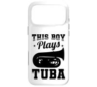 Petit Joueur de Tuba Marching Band pour garçons Coque pour iPhone 17 Pro Max